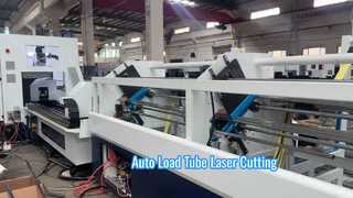 autoloading for small tube laser cutting