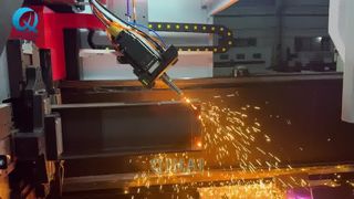 large chuck laser tube cutting machine
300mm chuck + Bevel cutting + Zero-tailing cutting